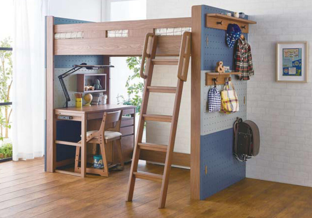 ハイベッドデスク& チェア - 家具のアイソウ